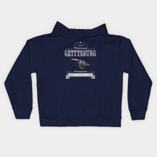 Gettysburg 155th Anniversary Graphic Memorial Kids Hoodie